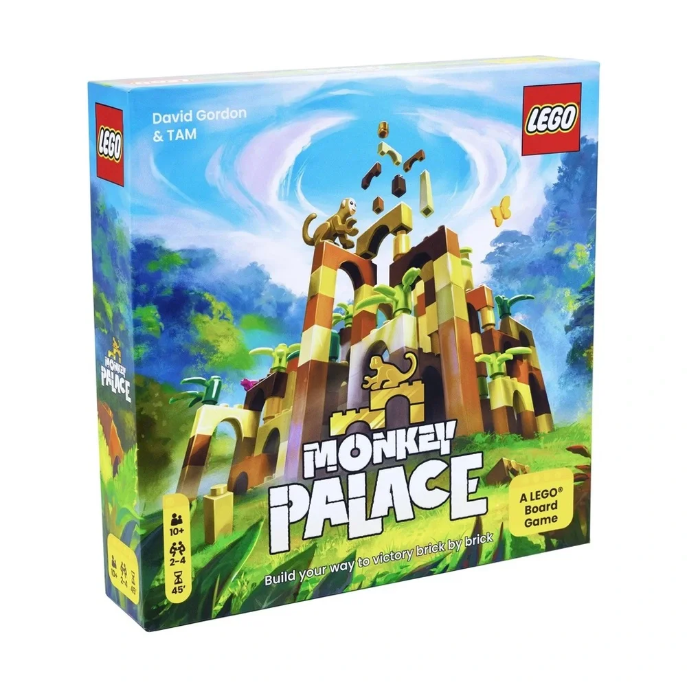 LEGO Monkey Palace Board Game. Build your way to victory Brick by Brick